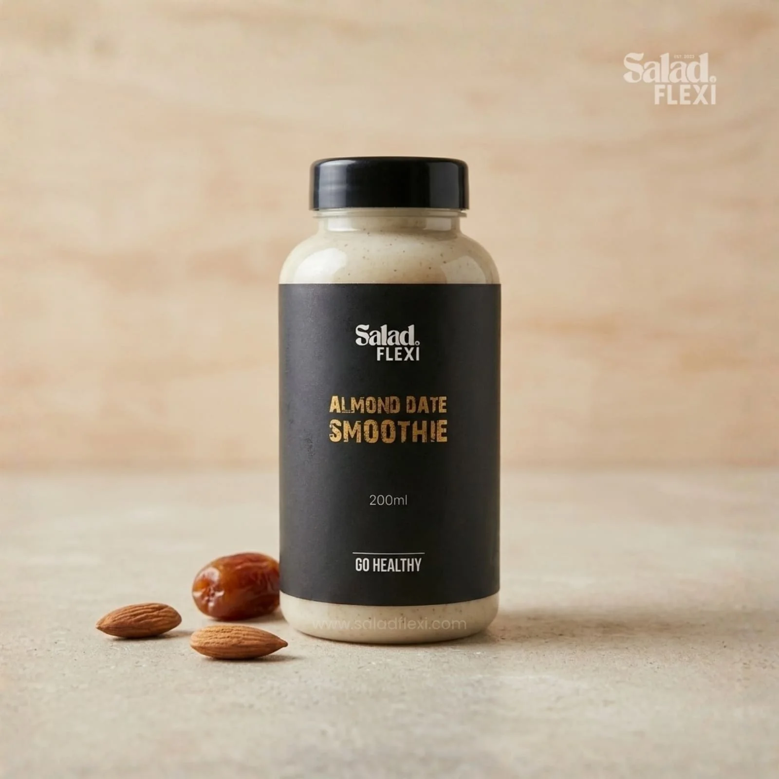 Almond Date Smoothie (Raw)